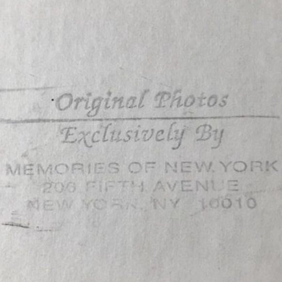 Vintage Memories of New York Brooklyn Bridge Original Exclusive Matte Photograph - Picture 6 of 8